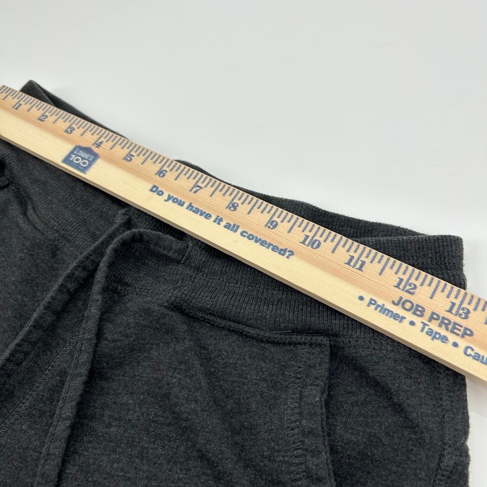 Sexy Basics Womens Small Charcoal Gray Sweat Shorts Drawstring Lounge Pockets - Picture 5 of 6